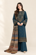 Sapphire Premium Dhanak 3PC Suit – NF 409