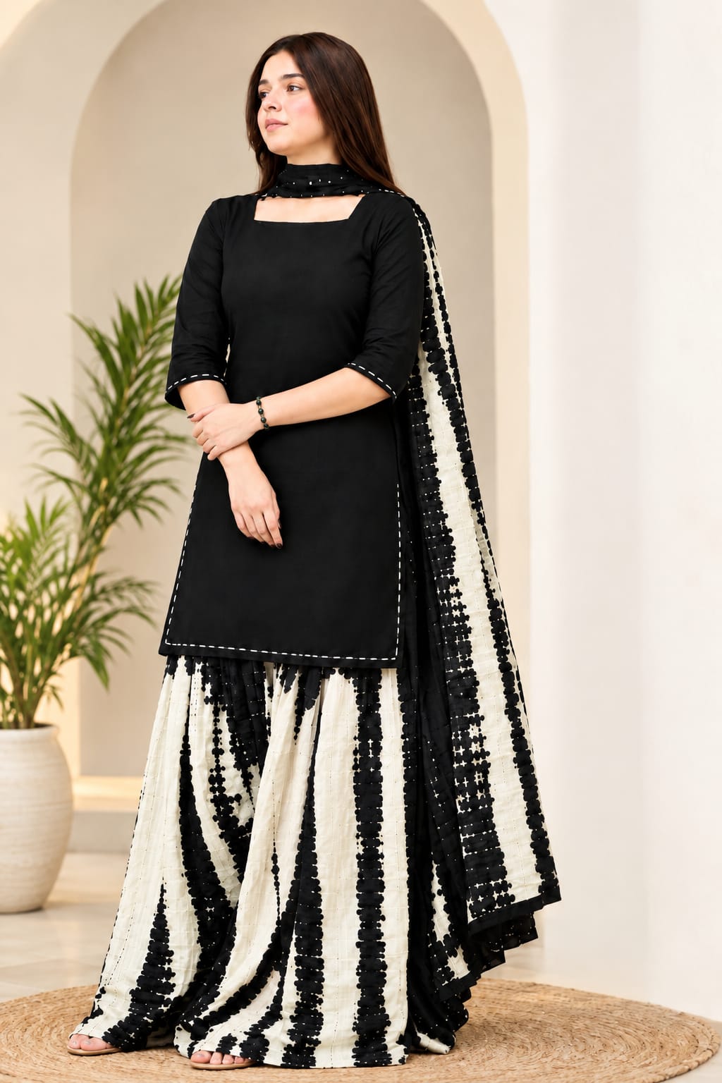 Luxury Premium Lawn 3-Piece Unstitched Suit