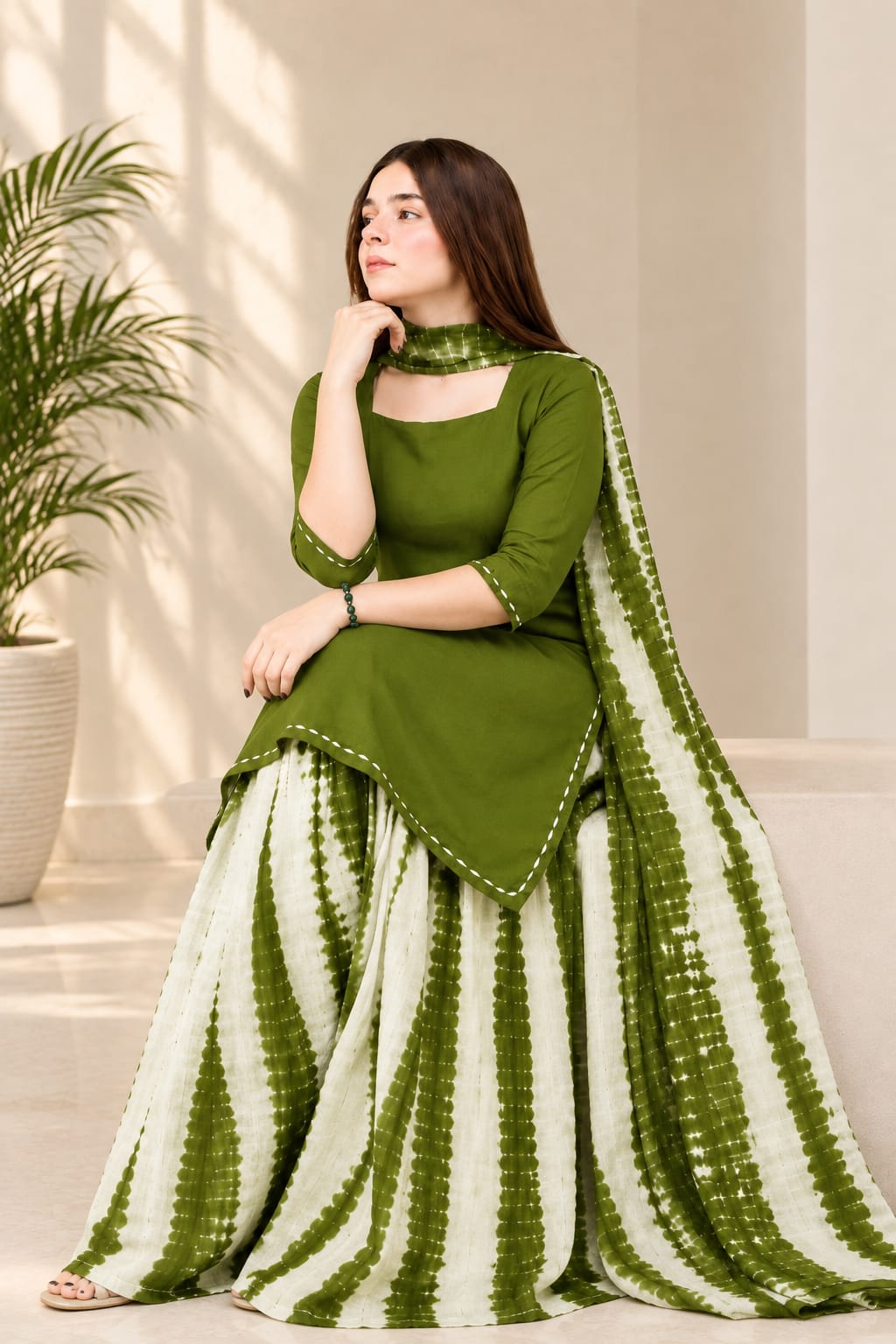 Luxury Premium Lawn 3-Piece Unstitched Suit