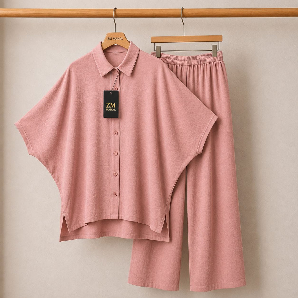 Dusty Pink Butterfly 2-Piece Set ZM