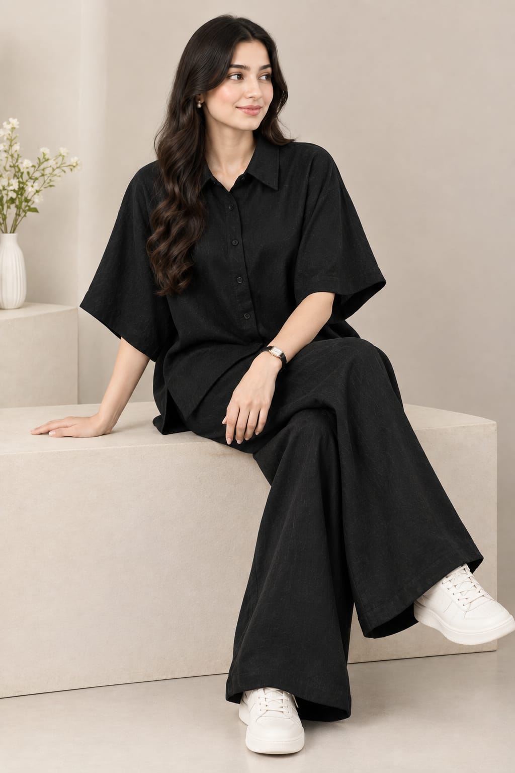 Black Butterfly 2-Piece Set ZM